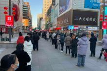 上海でロックダウン